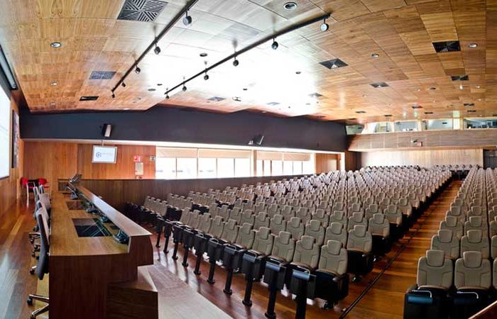 Auditorium Ramón y Cajal at JUMISC in Cáceres